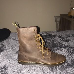 Doc marten fold over boots
